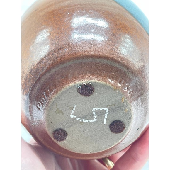 VTG pottery sun vase - Picture 10 of 11